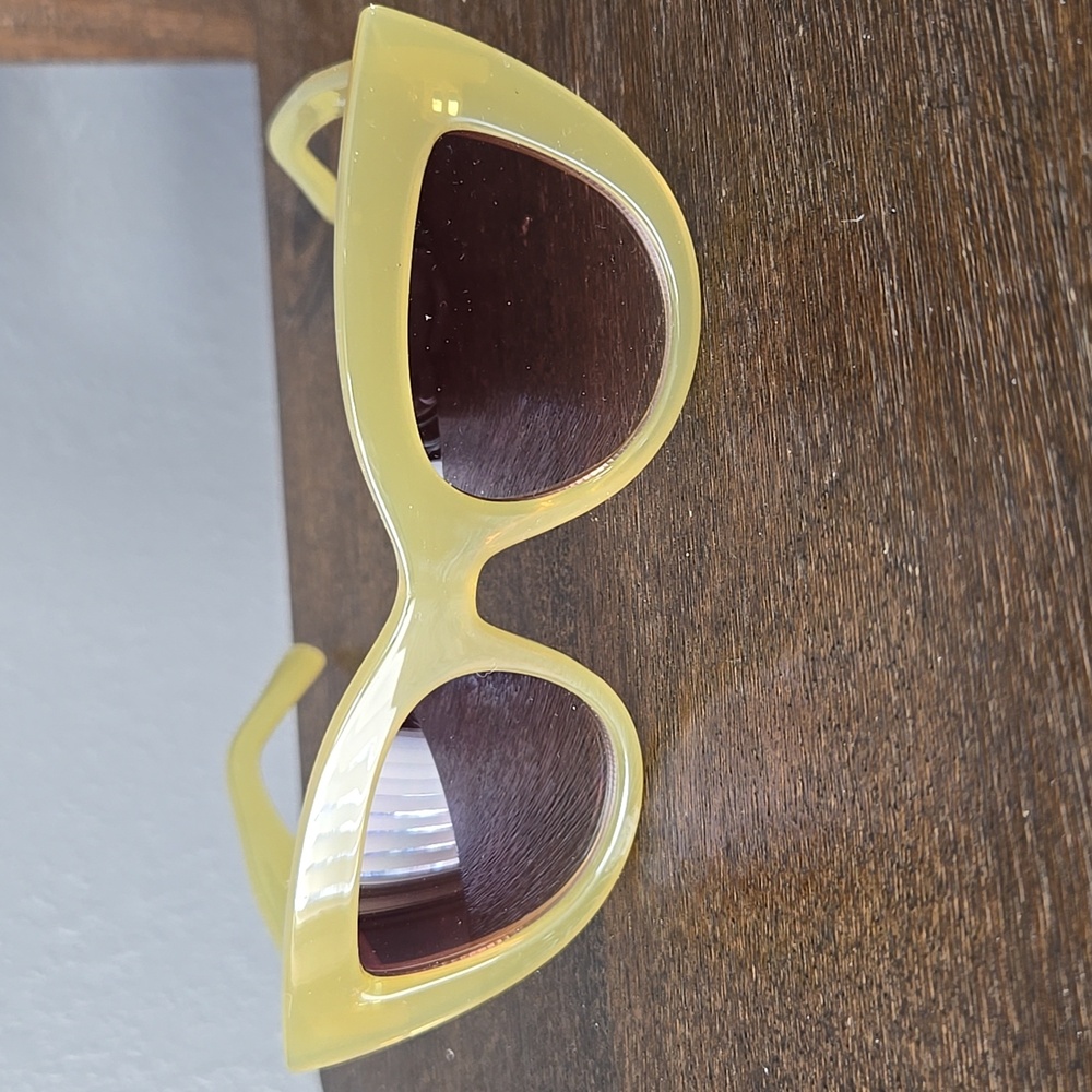 Sojos Lemony Yellow Sunglasses